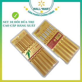 Mua Đũa Tre Cao Cấp 10 Đôi Hàng Xuất Nhật WALLMART WM43