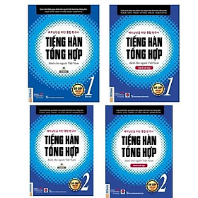 Nơi bán Combo Trọn bộ Tiếng hàn tổng hợp sơ cấp 1 & 2 + Sách bài tập - Bản 2 màu NHH - Giá Từ -1đ