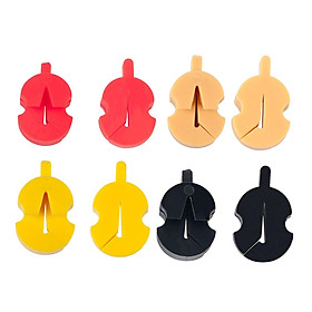 Soft Rubber Violin Strings Dampener Silence Practice Slience Universal Mellowe Sound for Acoustic Violin Fiddle Accessories Replaces Parts