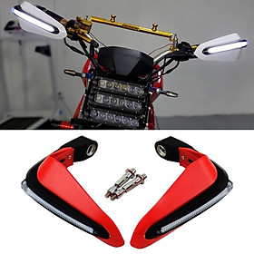 1 Pair Motorcycles  LED  Windproof Impact Absorption Black
