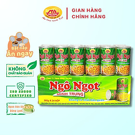 Ngô Ngọt Minh Trung thùng 24 lon