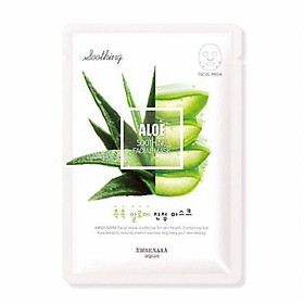 Mặt nạ dưỡng da lô hội (combo 10 miếng) Hàn Quốc Welcos Kwailnara Aloe Soothing Facial Mask 20ml