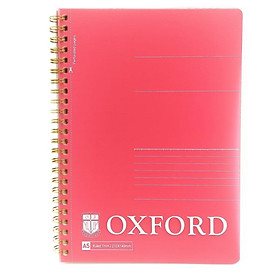 Sổ Lò Xo Oxford A5 80'S (Classic) - D86A5 - Màu Đỏ
