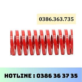 Lò xo khuôn nén, lò xo nén Lò xo nén dây dẹt độ bền cao đường kính D30 tiêu chuẩn Nhật Bản TM lò xo Màu Đỏ SWM