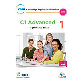 C1 Advanced 1 with 4 Practice Tests - Latest Format