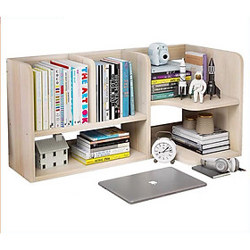 Kệ sách để bàn làm việc hoặc treo tường cao cấp KTT08