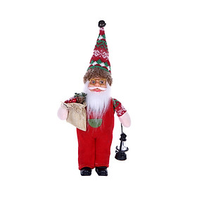 Santa Claus Decoration Santa Claus Doll for Gift Tabletop Indoor
