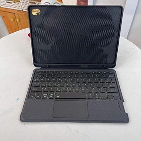 Bao da bàn phím Samsung Galaxy Tab S11 Ultra 14.6inch có Touchpad, giá đỡ, đèn LED, khay đựng bút có thể tháo rời