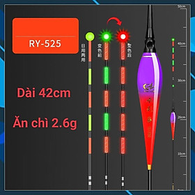 Phao Câu Đài Thông Minh Đổi Màu Cánh Buồm Đại Lý Đồ Câu Cá nano câu đêm cảm ứng đổi màu Cao Cấp