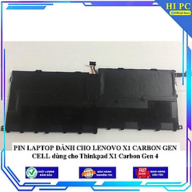 PIN LAPTOP DÀNH CHO LENOVO X1 CARBON GEN CELL dùng cho Thinkpad X1 Carbon Gen 4 - Hàng Nhập Khẩu 