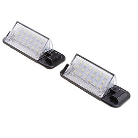 2pcs Car Lighting Number Plate  18-SMD for    MK6