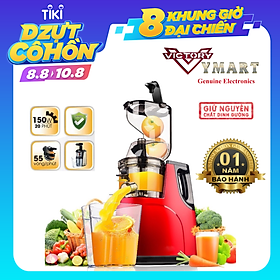 Máy ép chậm cỡ lớn RH-312 ép rau củ hoa quả 95% lượng nước