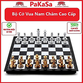 Bộ cờ vua nam châm 25*25cm gấp gọn cao cấp- Hàng Chính Hãng