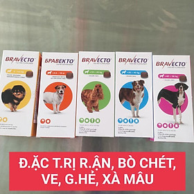 Viên nhai hết sạch v.e,bò chét, rận, ghẻ, xà mâu bra ✓ecto