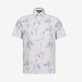 Áo sơ mi nam KHATOCO Tailor Fit ngắn tay A1MN518T2-CNIN727-2703-N