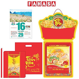 Lịch Bloc Đại Đặc Biệt - Phong Cảnh Việt Nam - Bảng Treo Metalize - 17 x 24 cm - TĐ32