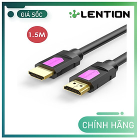 Dây Cáp HDMI dài 1.5M Lention HH20-P2-1.5M 4K Hàng Chính Hãng