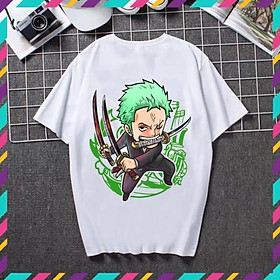 RẺ VÔ ĐỊCH- Áo thun nam One Piece ZORO Chibi - Áo phông local brand