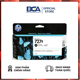 Mua Mực in HP 727 130ml Photo Black Ink Cartridge (3WX14A) (Thay cho mực B3P23A) dùng cho các dòng máy T920PS/T1500/T3500/T930/T1530- Hàng chính hãng