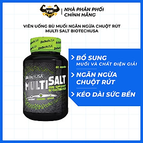 Viên Uống Bù Muối - Ngăn Ngừa Chuột Rút Multi Salt BiotechUSA