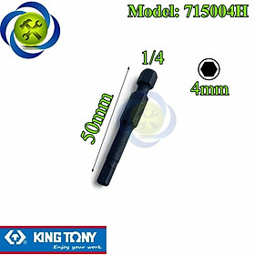 Mua Mũi lục giác 4mm Kingtony 715004H kích thước 4mm X 50mm