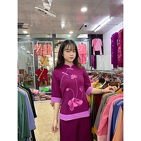 ĐỒ LAM ĐI CHÙA Mầu Đài Loan Vải Tơ - Đũi Cao Cấp