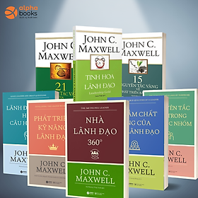 Hình ảnh Combo 8 Cuốn Tinh hoa lãnh đạo của John C. Maxwell 