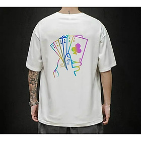 áo thun lá bài, áo thun tết, áo thun nam, áo thun nữ, áo thun from rộng, áo thun tay lỡ