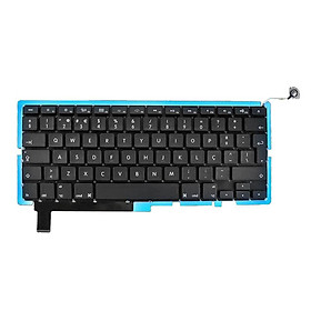 Hình ảnh Computer Desktop Keyboard Black Portuguese Fits for   Pro A1286