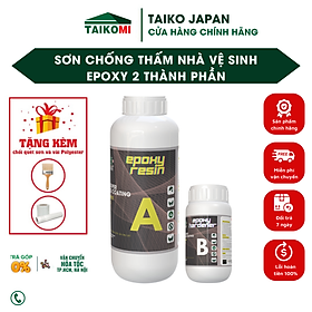 Mua Set 0.3 Kg Keo Chống Thấm TAIKOMI Epoxy - Chống Thấm A/B Trong Suốt 2 Thành Phần  Sử Lý Chống Thấm Mặt Sàn Nhà Vệ Sinh Gạch Men