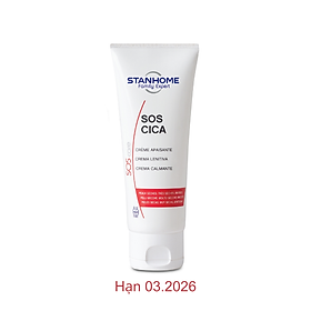 [DATE 03-2026]Kem dưỡng ẩm STANHOME FAMILY EXPERT Sos Cica 75ml - phục hồi da dành cho da khô, nhạy cảm
