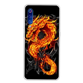 Ốp lưng dẻo cho điện thoại Xiaomi Mi 9 - 0218 FIREDRAGON - Hàng Chính Hãng