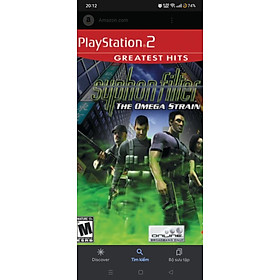 Mua Game PS2 syphon filter the omega train