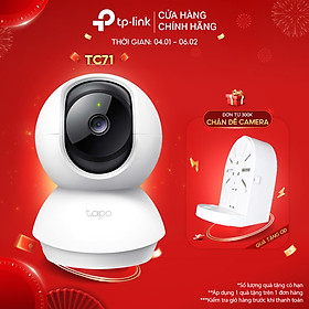 Combo Camera WiFi TP-Link TC71 3MP và Thẻ Nhớ MicroSD Kioxia/Lexar 32Gb/64Gb/128Gb/256Gb - Hàng Chính Hãng