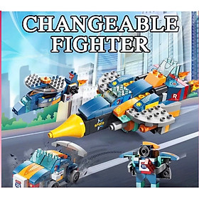 FEELO - 1160 - Lắp Ráp Máy bay Chiến Đấu (87 Chi Tiết)