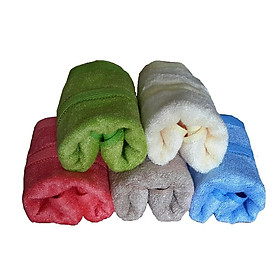 Mua Bộ 5 khăn mặt tre 30x50cm