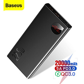 Mua Pin dự phòng sạc nhanh Baseus Adaman Metal Digital Display Quick Charge 22.5W 20000mAh