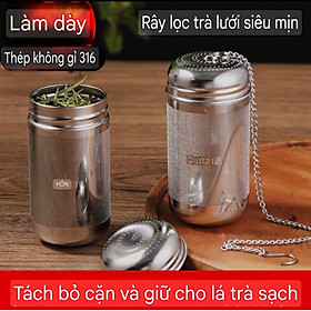 Mua ( MẪU MỚI ) Quả Lọc Trà Inox SUS 316L Quả Lọc Trà Gia Vị Thảo Quả Lỗ Lọc Siêu Mịn Kháng Khuẩn Công Nghệ CNC Cao Cấp