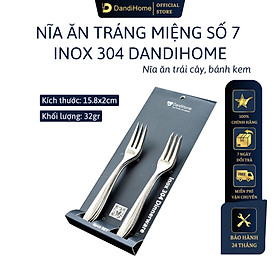 Bộ 6 nĩa inox 304 DandiHome 2020 cao cấp, sang trọng, tinh tế