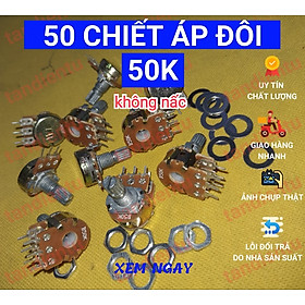 Mua 50 biến trở đôi không nấc