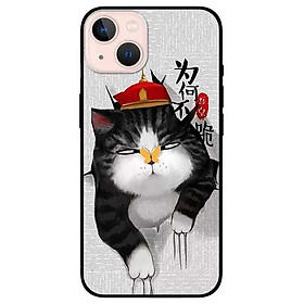 Ốp lưng dành cho Iphone 13 Mini - Iphone 13 - Iphone 13 Pro -  Iphone 13 Pro Max - Mèo Nón Đỏ