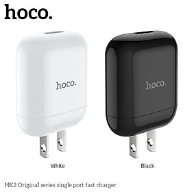 Mua Cốc Sạc Nhanh HK2 1 Cổng USB Max 3.4A Có Chip Điều Áp Và Bảo Vệ Dòng Sạc - Hàng Chính Hãng