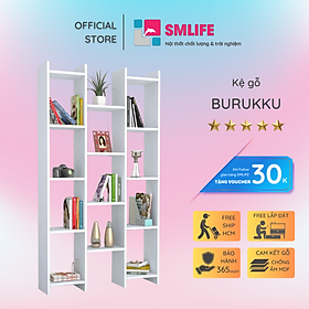 Mua Kệ đẹp phủ melamine từ gỗ MDF SMLIFE Burukku