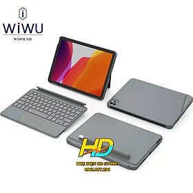 Bao da bàn phím cho Máy tính bảng iPad Pro 11 inch M1 2021 , iPad Pro M2 2022 11 inch, Air 4 , Air 5 10.9 inch WIWU Combo Touch Keyboard  - Hàng Chính hãng