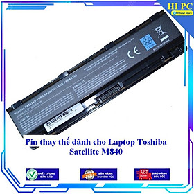 Pin thay thế dành cho Laptop Toshiba Satellite M840 - Hàng Nhập Khẩu 