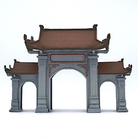 Mua Mô hình tiểu cảnh CỔNG TAM QUAN VIỆT - bán cạn - bể cá - hòn non bộ - terrarium - tinh xảo - chất lượng cao