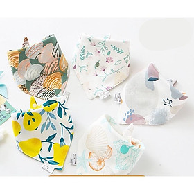 Yếm dãi/ yếm tam giác cho bé 100% cotton