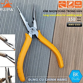 Mua Kìm mỏ nhọn mũi thẳng dùng trong hàn xì 150mm FUJIYA AWS-150S