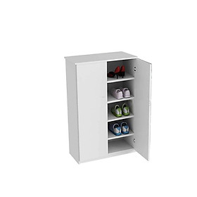 - Tủ Đựng Giày Dép 2 Cánh Ngang 62 cm Chất Liệu Nhựa 2 Lớp Cao Cấp Phong Cách Hiện Đại - Chống Nước 100% - Lắp Ráp Siêu Dễ Dàng - KHÔNG CONG VÊNH - KHÔNG MỐI MỌT - KHÔNG ẨM MỐC - Tặng kèm Tô Vít
