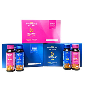 Combo 2 hộp 20 chai Hector Sâm & 1 hộp 10 chai Hector Collagen